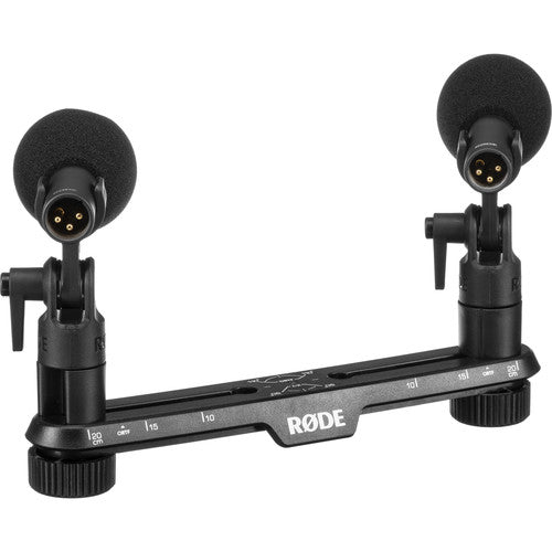 RODE Cardioid Condenser Microphones with Stereo Mount (Black, TF5 Matched Pair)