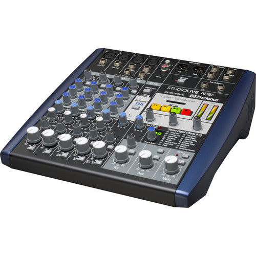 PreSonus StudioLive AR8c USB Type-C 8-Channel Hybrid Performance and Recording Mixer
