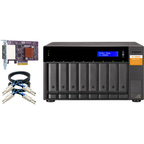 QNAP TL-D800S 8-Bay JBOD Enclosure