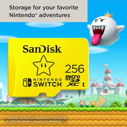 SanDisk 256GB UHS-I microSDXC Memory Card for the Nintendo Switch
