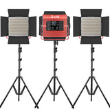 GVM 1200D RGB LED Light Panel (3-Light Kit)