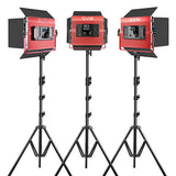 GVM 1200D RGB LED Light Panel (3-Light Kit)