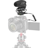 JOBY Wavo PRO Hybrid Analog/USB Camera-Mount Shotgun Microphone