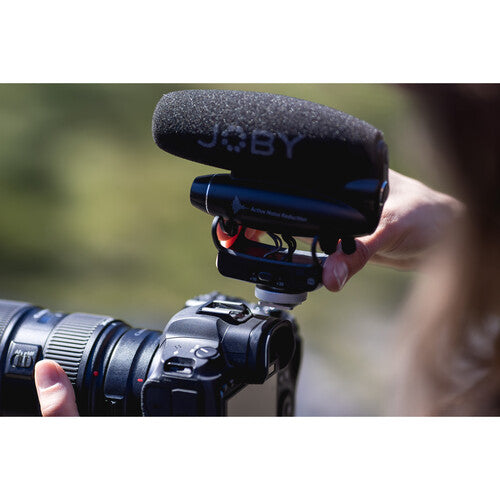 JOBY Wavo PRO Hybrid Analog/USB Camera-Mount Shotgun Microphone