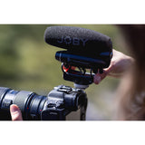 JOBY Wavo PRO Hybrid Analog/USB Camera-Mount Shotgun Microphone