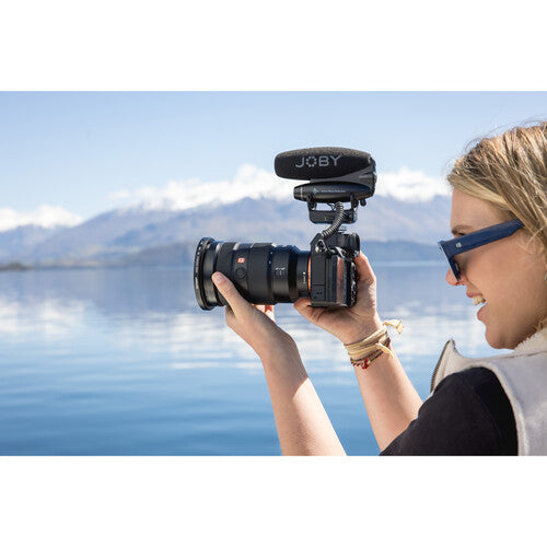 JOBY Wavo PRO Hybrid Analog/USB Camera-Mount Shotgun Microphone