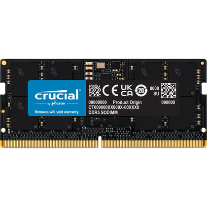 Crucial 32GB DDR5 4800 MHz SO-DIMM Memory Module