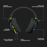 Logitech G G435 Wireless Gaming Headset (Black / Yellow)
