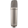 RODE Large-Diaphragm Cardioid Condenser XLR/USB Microphone (Silver)