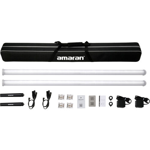 Amaran PT4c RGB LED Pixel Tube Light (4', 2-Light Production Kit)
