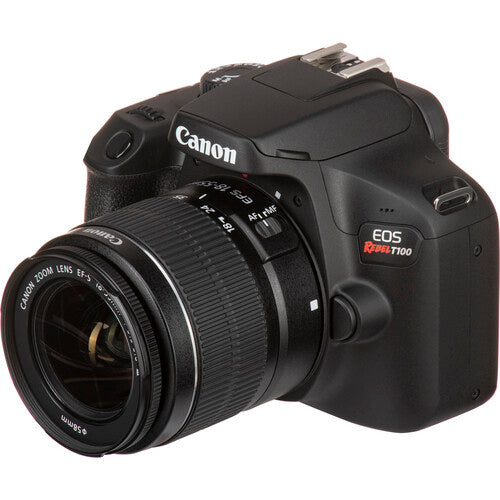 Canon EOS Rebel T100 DSLR Camera with 18-55mm Lens