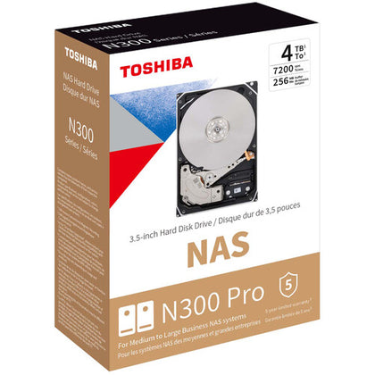 Toshiba 4TB N300 Pro NAS CMR 3.5