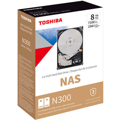 Toshiba 8TB N300 NAS 3.5