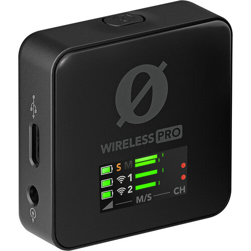 RODE Wireless PRO 2-Person Clip-On Wireless Microphone System