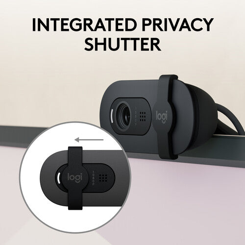 Logitech Brio 100 1080p Full HD Webcam (Graphite)