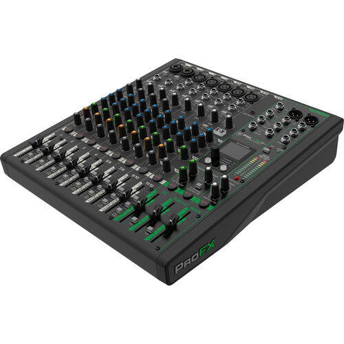 Mackie ProFX12v3+ 12-Channel Analog Mixer with Built-In FX, USB Recording, and Bluetooth