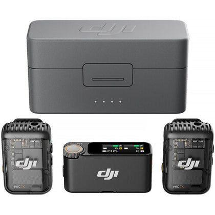 DJI Mic 2 2-Person Compact Digital Wireless Microphone System/Recorder for Camera & Smartphone (2.4 GHz)