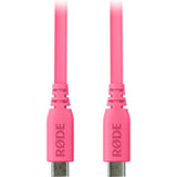RODE SC17 USB-C to USB-C Cable (Pink, 5')