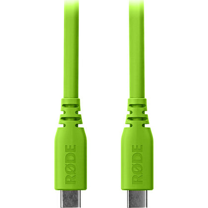 RODE SC27 SuperSpeed USB-C to USB-C Cable (Green, 6.6')