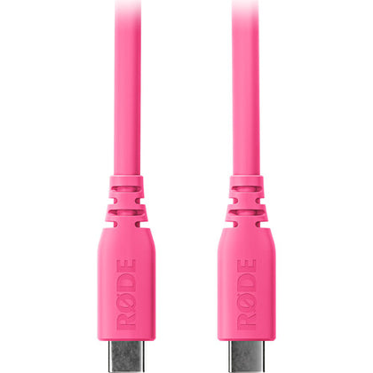 RODE SC27 SuperSpeed USB-C to USB-C Cable (Pink, 6.6')