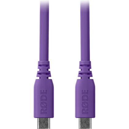 RODE SC27 SuperSpeed USB-C to USB-C Cable (Purple, 6.6')