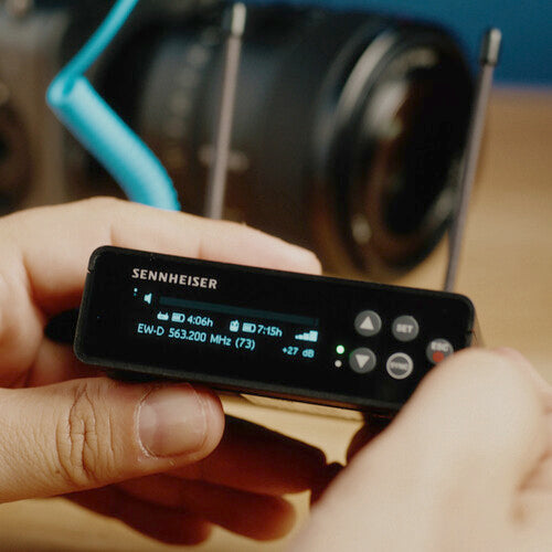 Sennheiser EW-DP ME 2 SET Camera-Mount Digital Wireless Omni Lavalier Mic System (R1-6: 520 to 576 MHz)