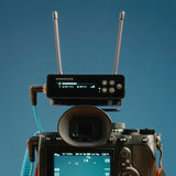 Sennheiser EW-DP ME 4 SET Camera-Mount Digital Wireless Cardioid Lavalier Mic System (R1-6: 520 to 576 MHz)
