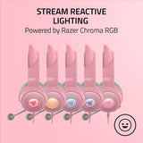 Razer Kraken Kitty V2 RGB Wired USB Headset (Quartz)