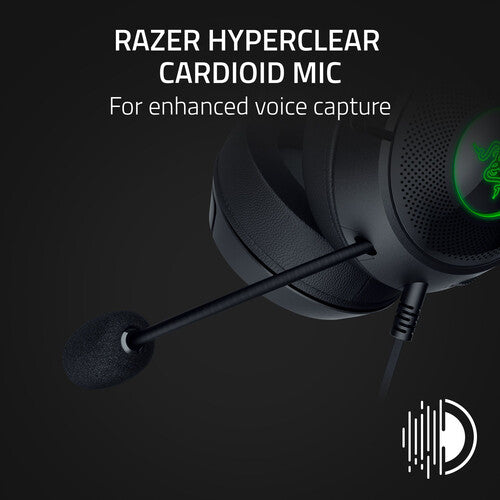 Razer Kraken Kitty V2 RGB Wired USB Headset (Black)