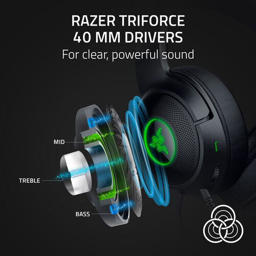 Razer Kraken Kitty V2 RGB Wired USB Headset (Black)