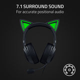 Razer Kraken Kitty V2 RGB Wired USB Headset (Black)