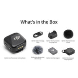 DJI Mic Mini Clip-On Transmitter with Built-In Microphone (2.4GHz, nfinity Black)