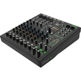 Mackie ProFX10 GO 10-Channel Battery-Powered Analog Mixer USB-C Interface