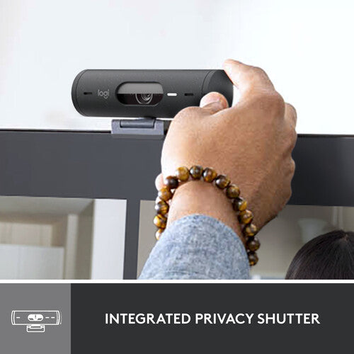 Logitech Brio 500 1080p Full HD Webcam (Graphite)