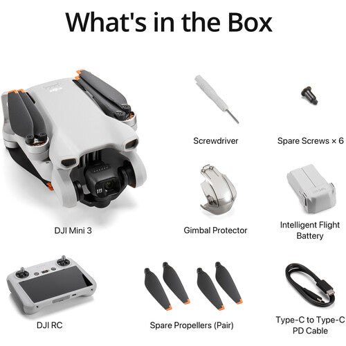 DJI Mini 3 Drone with DJI RC Remote