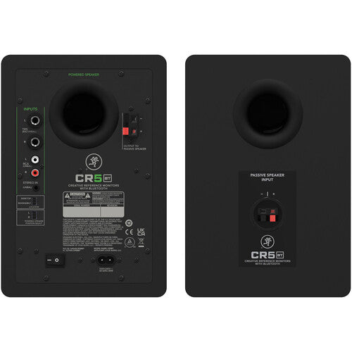 Mackie CR5BT Creative Reference Powered 5" Studio Monitors with Bluetooth (Pair, Black)