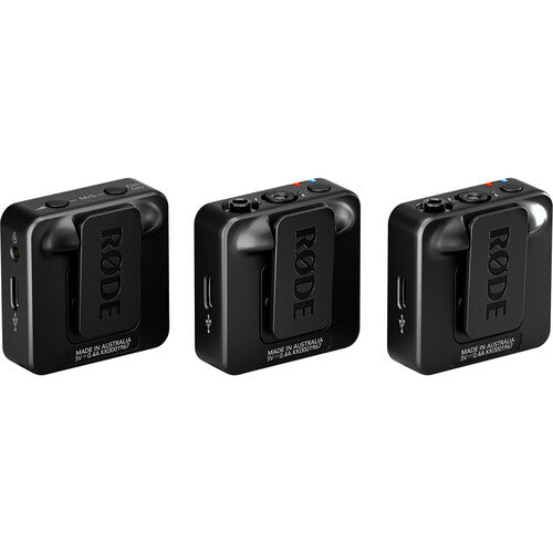 RODE Wireless GO (Gen 3) 2-Person Compact Digital Wireless Microphone System/Recorder (2.4 GHz, Pink)