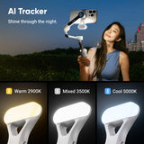 Insta360 Flow 2 Pro Smartphone Gimbal Stabilizer AI Tracker Bundle (White)