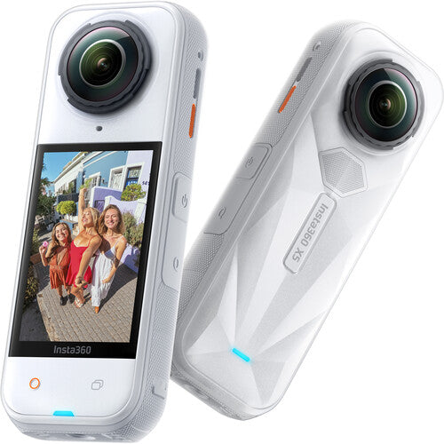Insta360 X5 360° 8K Camera (Limited Edition, Satin White)
