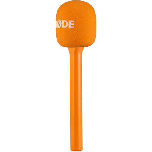 RODE Interview GO Handheld Mic Adapter for Wireless Clip-On Transmitter (Orange)