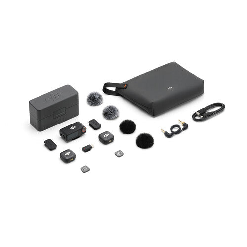 DJI Mic 3 2-Person Compact Wireless Microphone System/Recorder for Camera & Smartphone