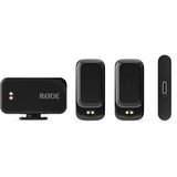 RODE Wireless Micro 2-Person Ultracompact Wireless Microphone Pro System for Cameras and Mobile Devices (2.4 GHz)