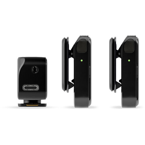 RODE Wireless Micro 2-Person Ultracompact Wireless Microphone Pro System for Cameras and Mobile Devices (2.4 GHz)