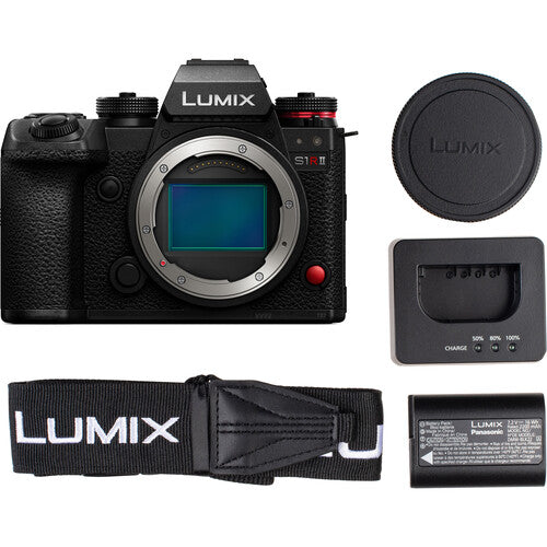 Panasonic LUMIX S1R II Mirrorless Camera with 24-60mm f/2.8 Lens