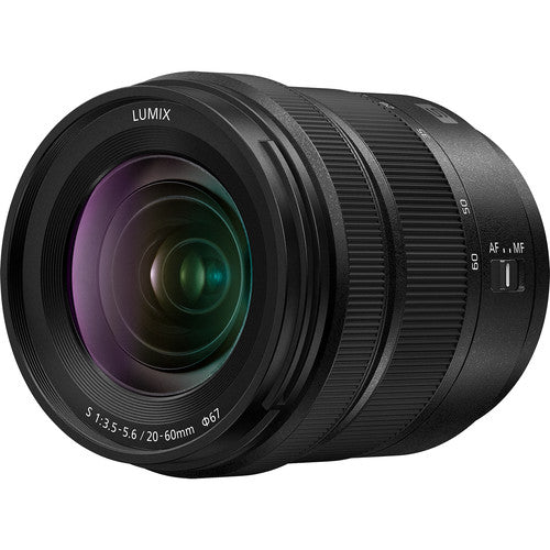 Panasonic LUMIX S5 IIX Mirrorless Camera with 20-60mm f/3.5-5.6 and 50mm f/1.8 Lenses