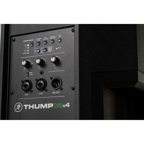 Mackie Thump12v4 12" Professional Powered Loudspeaker with SoundCheck DSP and Bluetooth