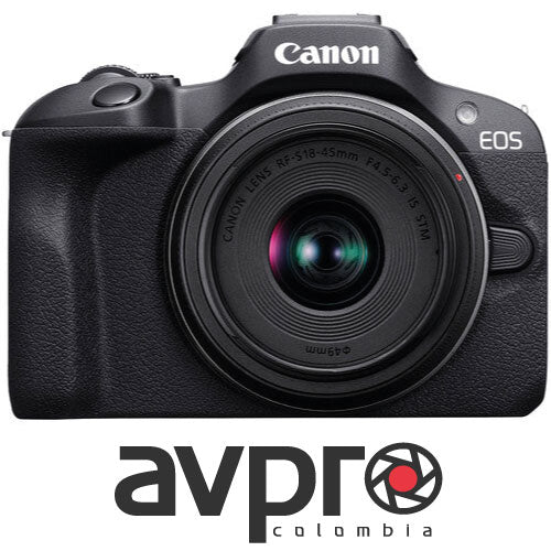 Canon EOS R100 Mirrorless Camera with 18-45mm Lens