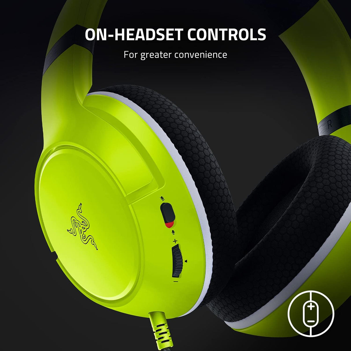 Razer Kaira X Headset Electric Volt Green