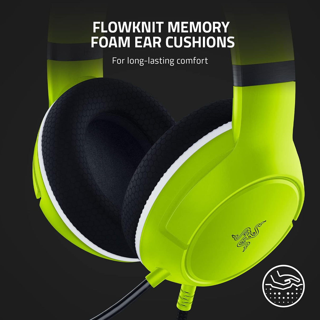 Razer Kaira X Headset Electric Volt Green