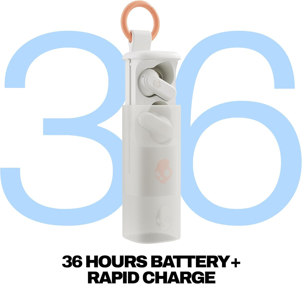 Skullcandy Dime Evo True Wireless Earbuds (Bone)